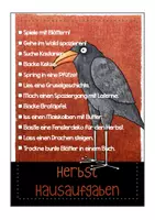 Vorschau - Anderer Materialtyp - Hausaufgaben ToDo Liste für den Herbst - Seite 1