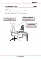 Vorschau - Arbeitsblätter - Zehnfingersystem - Arbeitsblätter mit Lösungen - Seite 1