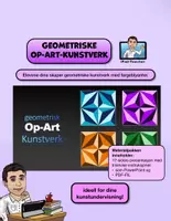 forhåndsvisning - KUNST - trinn for trinn: geometrisk Op-Art Kunstverk - omslagsark