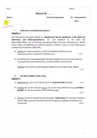 Vorschau - Arbeitsblätter - Klausur Kursstufe Geschichte: Stalinismus und Nationalsozialismus / pdf & word - Deckblatt