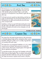 Vorschau - Stationenlernen - Knowledge card index - Kazakhstan (English) - Seite 2