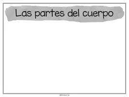 Vorschau - Präsentationen/Tafelbilder - El cuerpo - La cabeza (Einführungspräsentation) - Seite 2