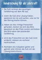 Vorschau - Arbeitsblätter - Rechenspaziergang Einkaufen mit Euro Geld runde Beträge - Seite 1