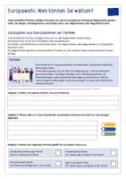 Vorschau - Stundenentwürfe - Materialpaket: Einfach Europawahl (in leichter Sprache) - Seite 2
