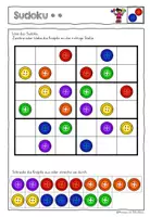 Vorschau - Arbeitsblätter - Sudoku mit Knöpfen - Seite 3