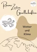 Vorschau - Arbeitsblätter - RZG: Saharastaub in Europa (inkl. Lösungen) - Deckblatt