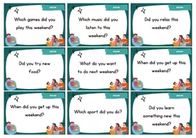 Vorschau - Spiele - Stop and Swap: My Weekend - Simple Past (Speaking Activity) - Seite 3