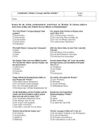 Vorschau - Arbeitsblätter - Lektüretest zu „Mutter Courage und ihre Kinder“ (Bertolt Brecht) - Deckblatt