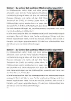 Vorschau - Stationenlernen - Sage und Fabel Jgst. 6/7 mit lizenziertem Material (Stationenarbeit) - Seite 1
