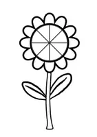 Vorschau - Mal- und Bastelvorlagen - Mothersday flower - Deckblatt