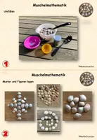 Vorschau - Stationenlernen - Materialpaket: Forscherkarteien mit Naturschätzen für die Kita (Steine, Muscheln, Zapfen, Kastanien) - Seite 3