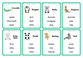 Vista previa - Juegos / Gamificación - Speaking Game - Guess the Word (Zoo Animals) - página 2