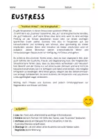 Vorschau - Arbeitsblätter - Eustress/Distress Arbeitsblätter mit Aufgaben - Seite 2