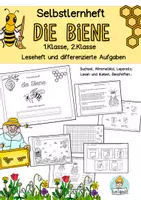 Vorschau - Unterrichtsreihen - Materialpaket die Biene 1. Klasse, 2. Klasse, 3. Klasse - Seite 1