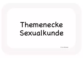 Vorschau - Arbeitsblätter - Schilder Themenecke Sexuelle Bildung - Seite 2