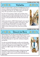 Vorschau - Stationenlernen - Knowledge card index - Malta (English) - Seite 2
