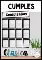 Vista previa - Decoración del aula - Cumpleaños - ESTILO CLÁSICA - Portada