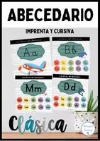 Vista previa - Decoración del aula - Abecedario - ESTILO CLÁSICA - Portada
