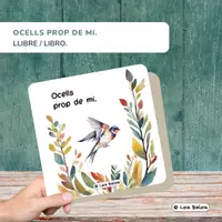 Vista previa - Refuerzo / NEE / Materiales de apoyo - OCELLS PROP DE MI - LLIBRE / LIBRO. - Portada