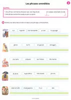 Aperçu - Préparation de séance / Séance complète - Les phrases emmêlées - Page 2
