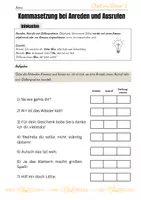 Vorschau - Arbeitsblätter - Stationsarbeit zur Kommasetzung anhand "Tanz der Tiefseequalle" - Seite 2
