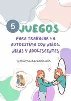 Vista previa - Juegos / Gamificación - 5 juegos para trabajar AUTOESTIMA! - Portada