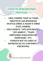 Vista previa - Juegos / Gamificación - 5 juegos para trabajar AUTOESTIMA! - página 1