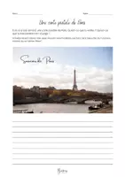 Vorschau - Arbeitsblätter - Set: Arbeitsblätter „Eine Postkarte aus Paris & Lyon schreiben“ ✍📬 - Seite 2