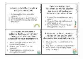 Vorschau - Aufgabenkarten - Creative Writing Prompts - English stories - Seite 2