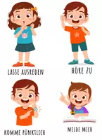 Vorschau - Poster - Schulregeln für die Grundschule - Seite 1
