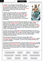 Vorschau - Arbeitsblätter - Lückentext Poseidon - Griechische Götter - Seite 2