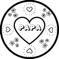 Vorschau - Mal- und Bastelvorlagen - Mandalas zum Muttertag und Vatertag - Seite 2