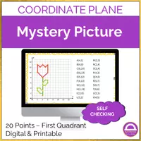 anteprima - Esercizi - GRATIS Punti nel piano cartesiano 🇬🇧 - Pagina di copertina