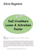 Vorschau - Poster - DaZ Crashkurs Lesen & Schreiben, Poster - Deckblatt