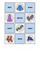 Vorschau - Arbeitsblätter - Materialpaket: Clothes - Seite 3