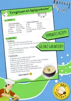 Vorschau - Anderer Materialtyp - Rezept: "Kartoffelsuppe mit Apfelpfannkuchen" (AES / Hauswirtschaft / Nahrungszubereitung) - Deckblatt