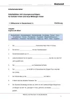 Vorschau - Arbeitsblätter - Werte und Normen - Arbeitsblätter mit Lösungen - Deckblatt