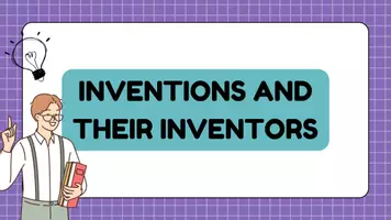 forhåndsvisning - Lesson Plan + Material: Famous Inventions and Inventors - side 1