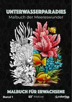 Vorschau - Arbeitsblätter - Unterwasserparadies ❂ Ausmalbilder (54 Malvorlagen) - Meereswunder - Deckblatt