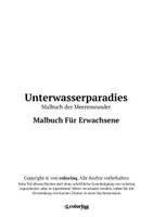 Vorschau - Arbeitsblätter - Unterwasserparadies ❂ Ausmalbilder (54 Malvorlagen) - Meereswunder - Seite 1