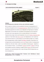 Vorschau - Arbeitsblätter - Europäische Parlament - Lösungsvorschläge - Deckblatt