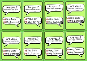 Vista previa - Unidades / Secuencias / Situaciones de Aprendizaje - Are you..? Roleplay Emotions cards - página 2