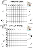 Vorschau - Spiele - Spielerisches Vokabeltraining: Vocabulary Battleship - Seite 1
