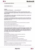 Vorschau - Arbeitsblätter - Migration - Ergänzende Aufgaben - Deckblatt