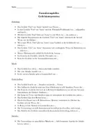 Vorschau - Arbeitsblätter - Formulierungshilfen Gedichtinterpretation (Lyrik) + Word-Datei - Seite 1