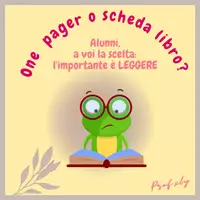 anteprima - Esercizi - riflessioni su una lettura: One pager/scheda libro - Pagina 1