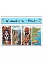 Vorschau - Stationenlernen - Wissenskartei - Mexiko - Seite 1