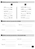 Aperçu - Feuilles d'exercices - Dossier calcul mental - révisions n°1 CEB 5è-6è - Page 2