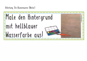 Vorschau - Stundenentwürfe - Kunststunde: Die Blumenwiese (Natur) (A3) - Seite 3