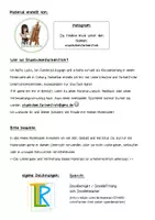Vorschau - Stundenentwürfe - Kunststunde: Die Blumenwiese (Natur) (A3) - Seite 1